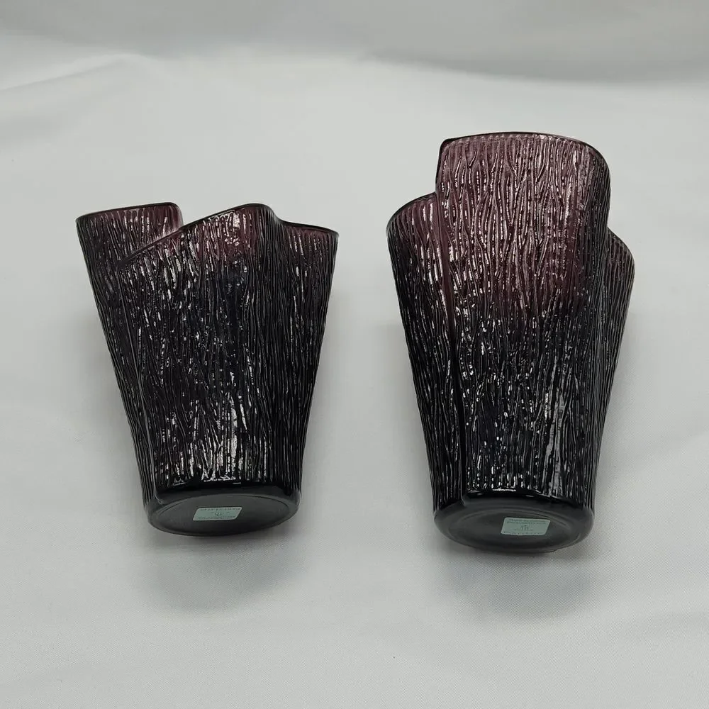 🩵PartyLite Brown Sabor Isleno Candle Holder Set of 2 - Picture 3 of 8
